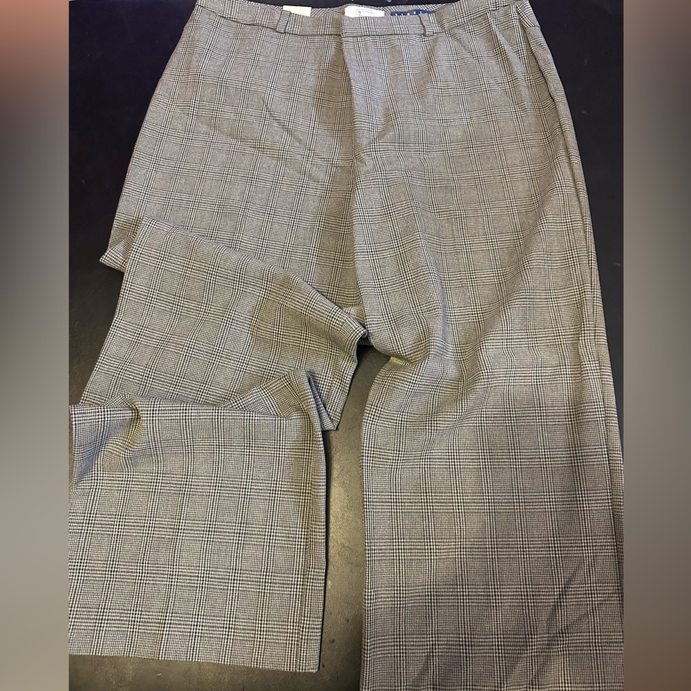 Old Navy Gray Checkered dress Pants